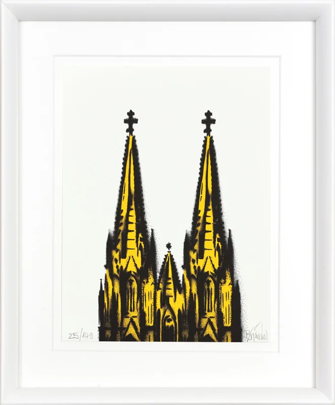 Kölner Dom (mit Rahmen)