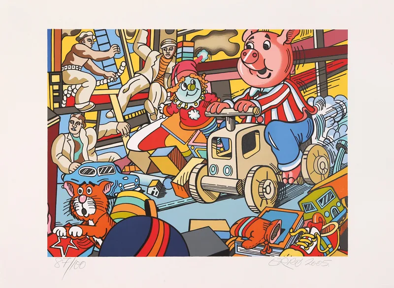 Hommage a Leger