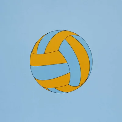 Michael Craig-Martin: Sports Balls (Volleyball)