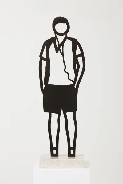 Doppelklick öffnet Großansicht Julian Opie: Earphones (from Boston Statuettes)