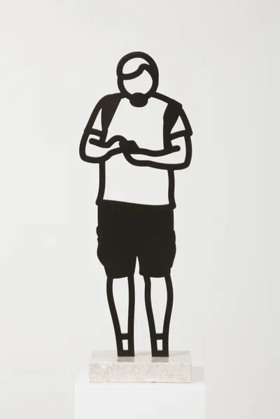 Julian Opie: Cargo shorts (from Boston Statuettes)