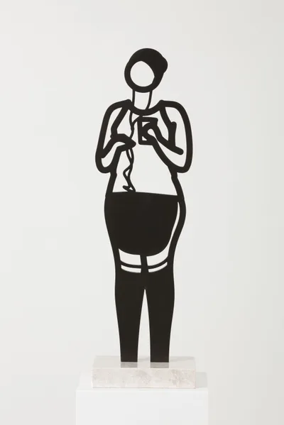 Doppelklick öffnet Großansicht Julian Opie: Leggings (from Boston Statuettes)