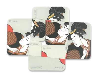Albrecht Wild: Ukiyo-e XLIXII (Utamaro 20_1)