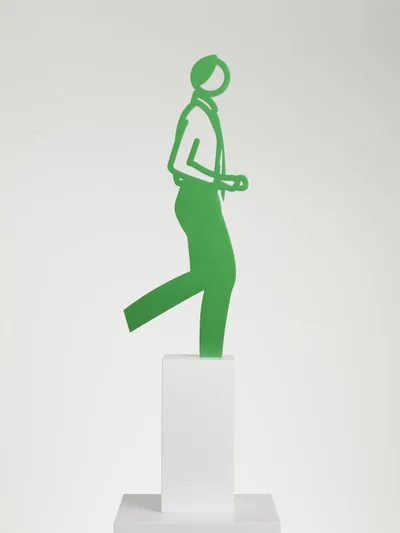 Doppelklick öffnet Großansicht Julian Opie: Running people, Tim