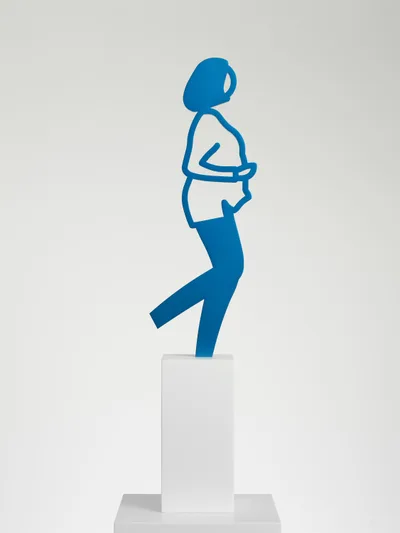Doppelklick öffnet Großansicht Julian Opie: Running people, Yasmin