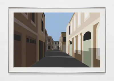 Doppelklick öffnet Großansicht French village 3