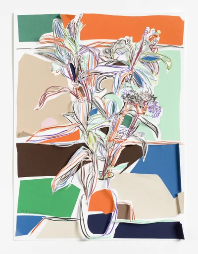 Marion Eichmann: Lilien-Nelken 4