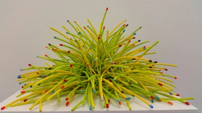 Bean Finneran: chartreuse/yellow cone