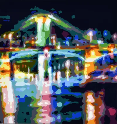 Konrad Winter: Main in Frankfurt
