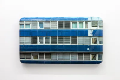 Hein Spellmann: Blaues Gebäude