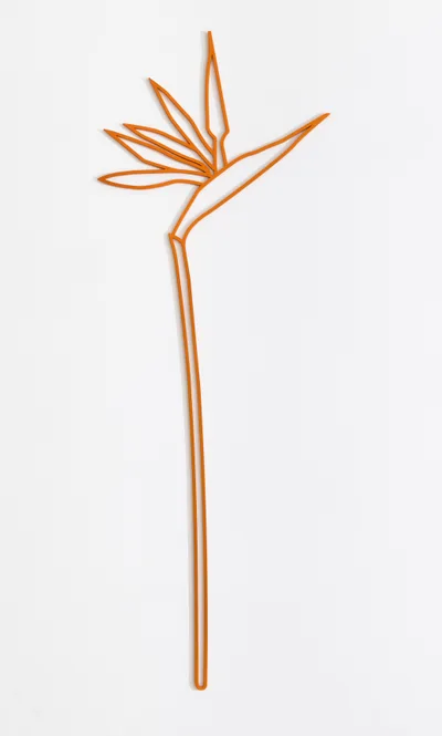 Doppelklick öffnet Großansicht Michael Craig-Martin: Bird of Paradise (from Metal Flowers)