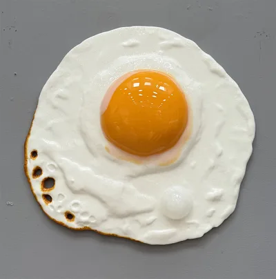 Doppelklick öffnet Großansicht Peter Anton: Fried egg #7/12 (Sunny side up series)