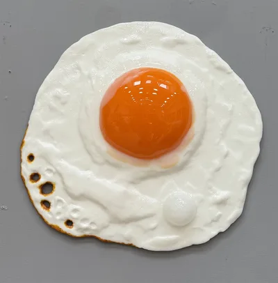Doppelklick öffnet Großansicht Peter Anton: Fried egg #6/12 (Sunny side up series)