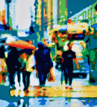 Doppelklick öffnet Großansicht Konrad Winter: Manhattan 2