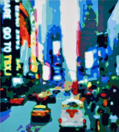 Doppelklick öffnet Großansicht Konrad Winter: Times Square 2
