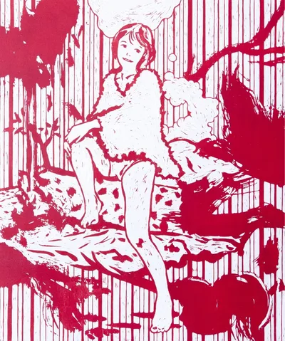 Kenichi Yokono: sitting on a tree