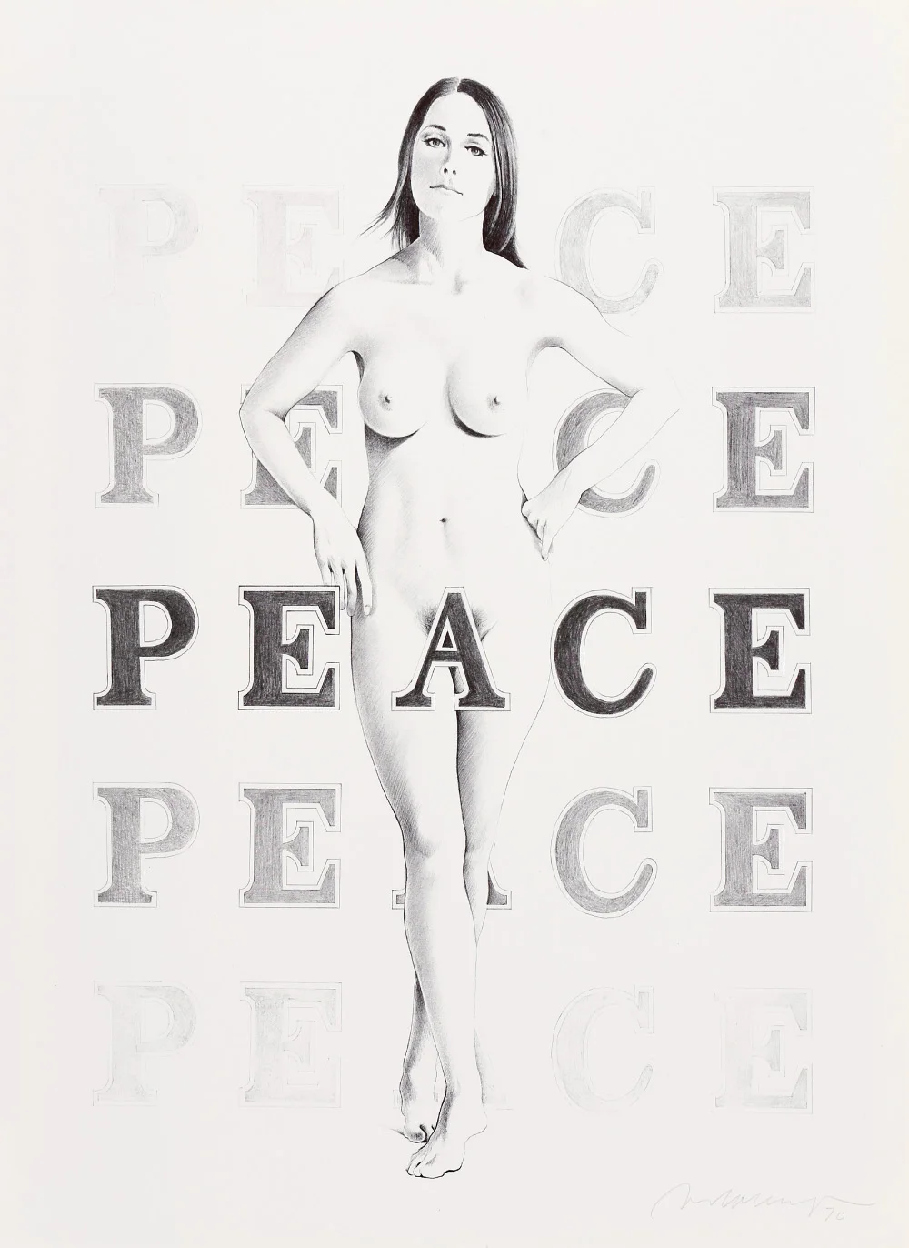 Peace (gerahmt)