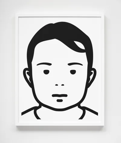 Doppelklick öffnet Großansicht Julian Opie: Stella (aus der Serie Everyone)