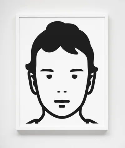 Doppelklick öffnet Großansicht Julian Opie: Eliza (aus der Serie Everyone)