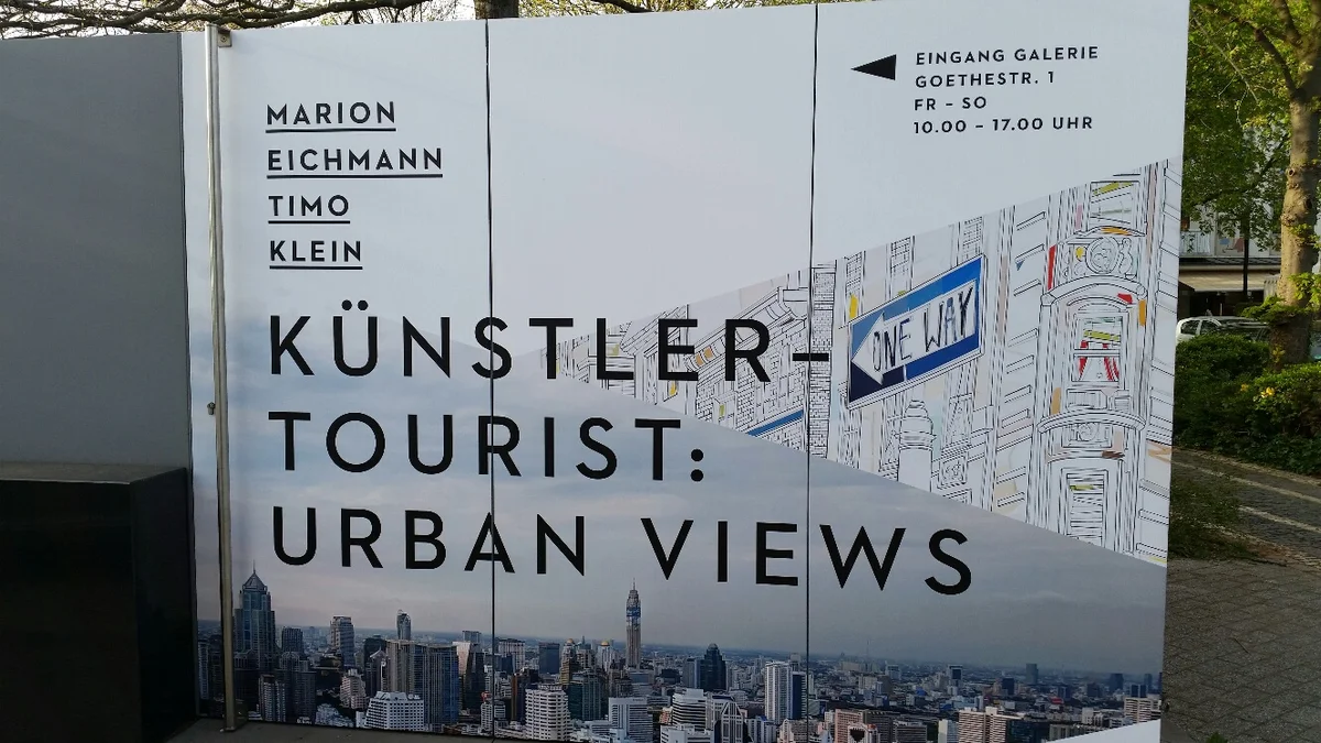 Künstlergespräch mit Marion Eichmann in Darmstadt am 8. Mai 2015