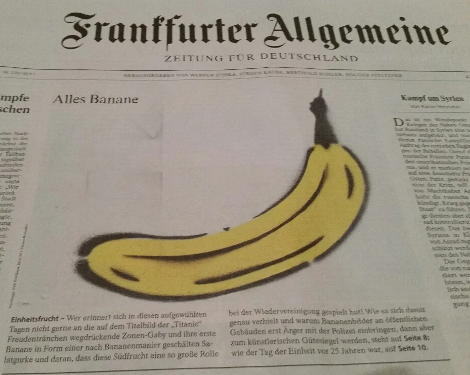 Thomas Baumgärtel in der FAZ