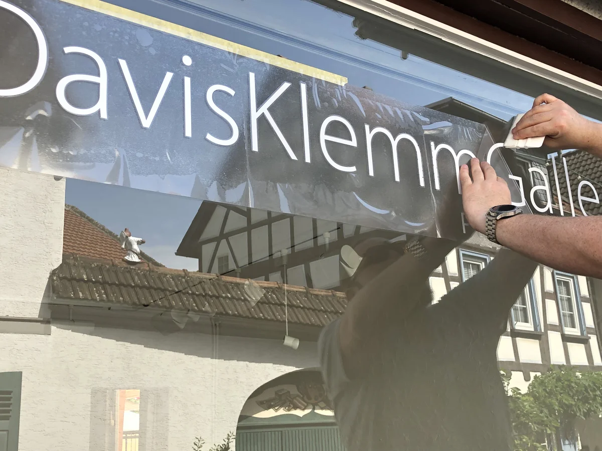 Neu: DavisKlemmGallery Projektraum
