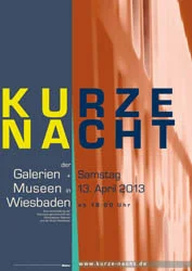 Kurze Nacht in Wiesbaden am 13. April 2013