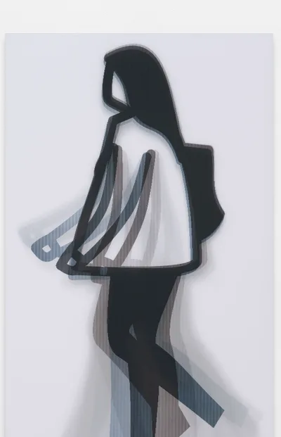 Long hair (aus der Serie "Old Street Walkers")