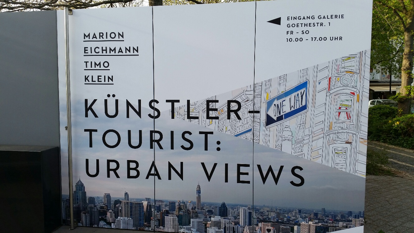 Künstlergespräch mit Marion Eichmann in Darmstadt am 8. Mai 2015