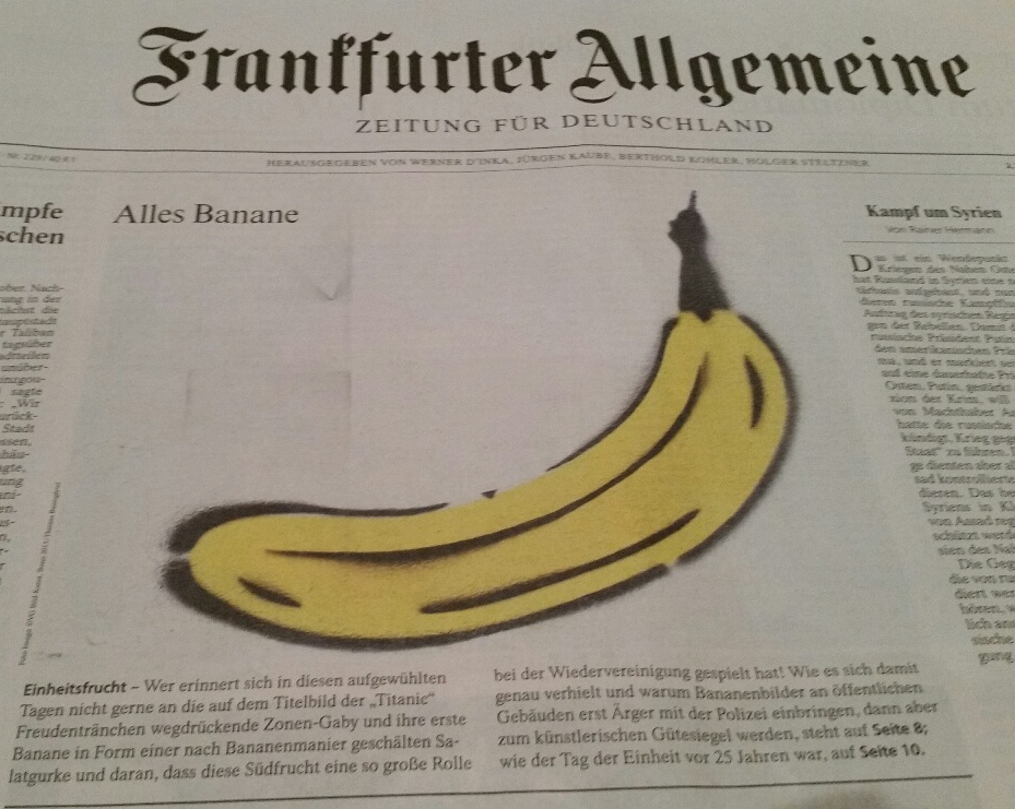 Thomas Baumgärtel in der FAZ