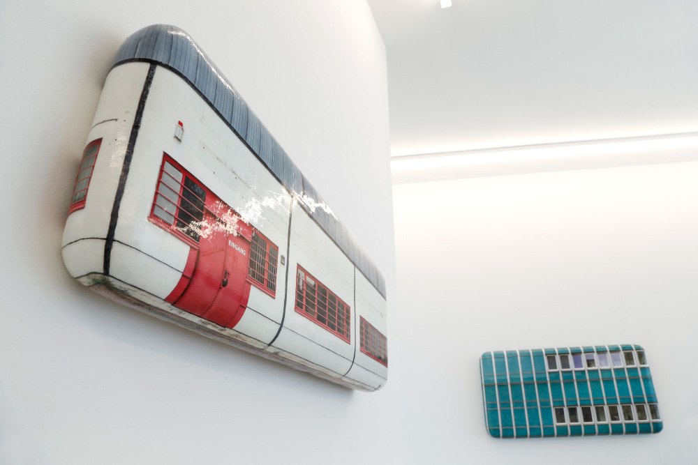 "Gewölbtes" - Artikel in der Bauwelt über Hein Spellmanns Ausstellung