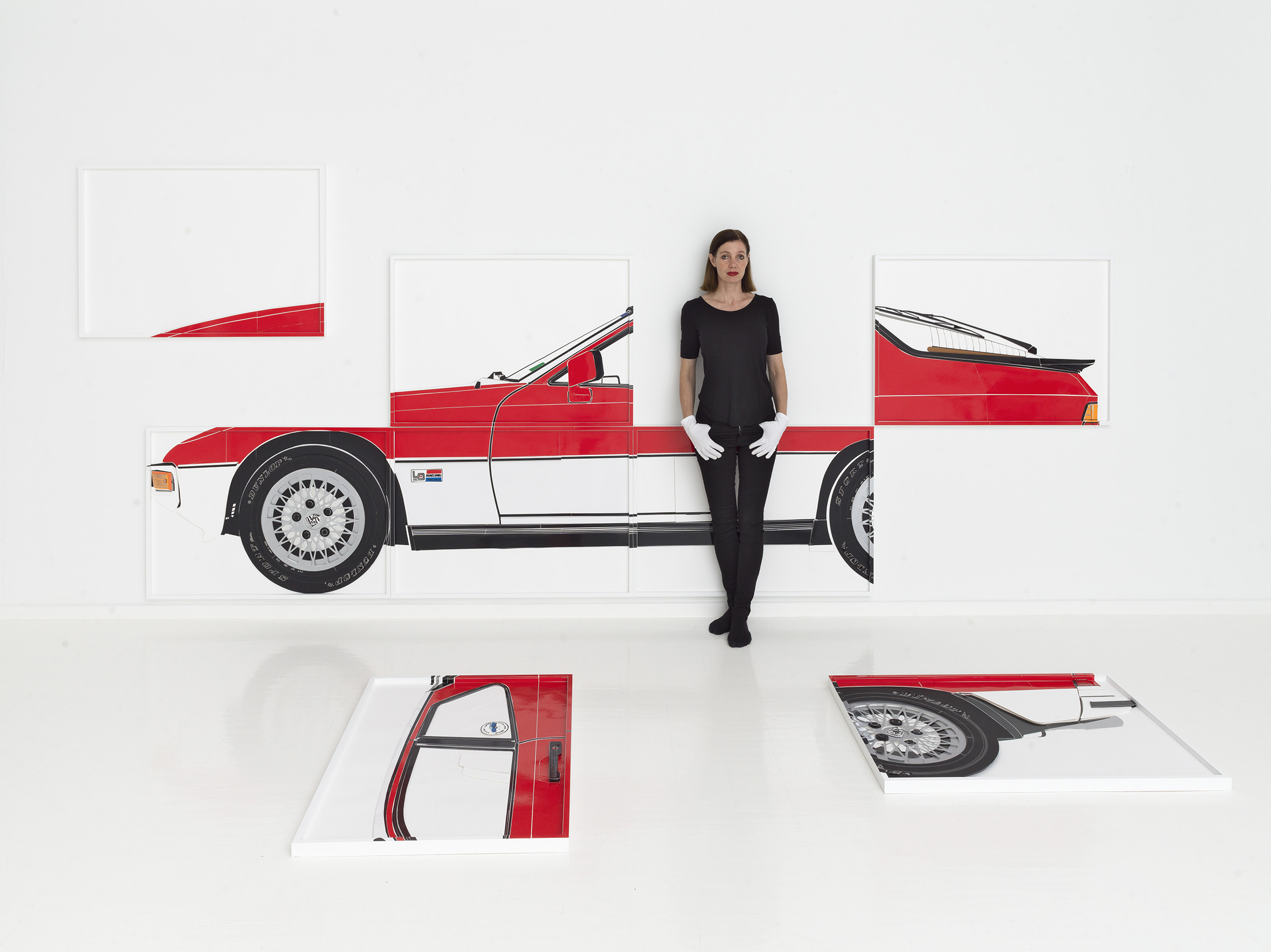 Marion Eichmann in der Kunstsammlung Neubrandenburg
