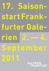 Saisonstart der IG Galerien Frankfurt
